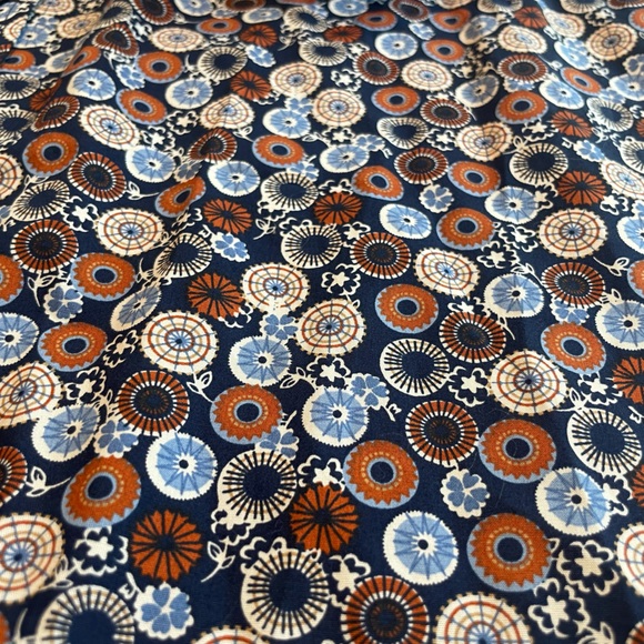 NWOT Johnston & Murphy Navy Button Down Shirt - Size XL - Picture 4 of 8